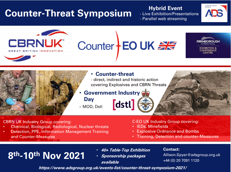 Counter Threat Symposium 8-10 November 2021